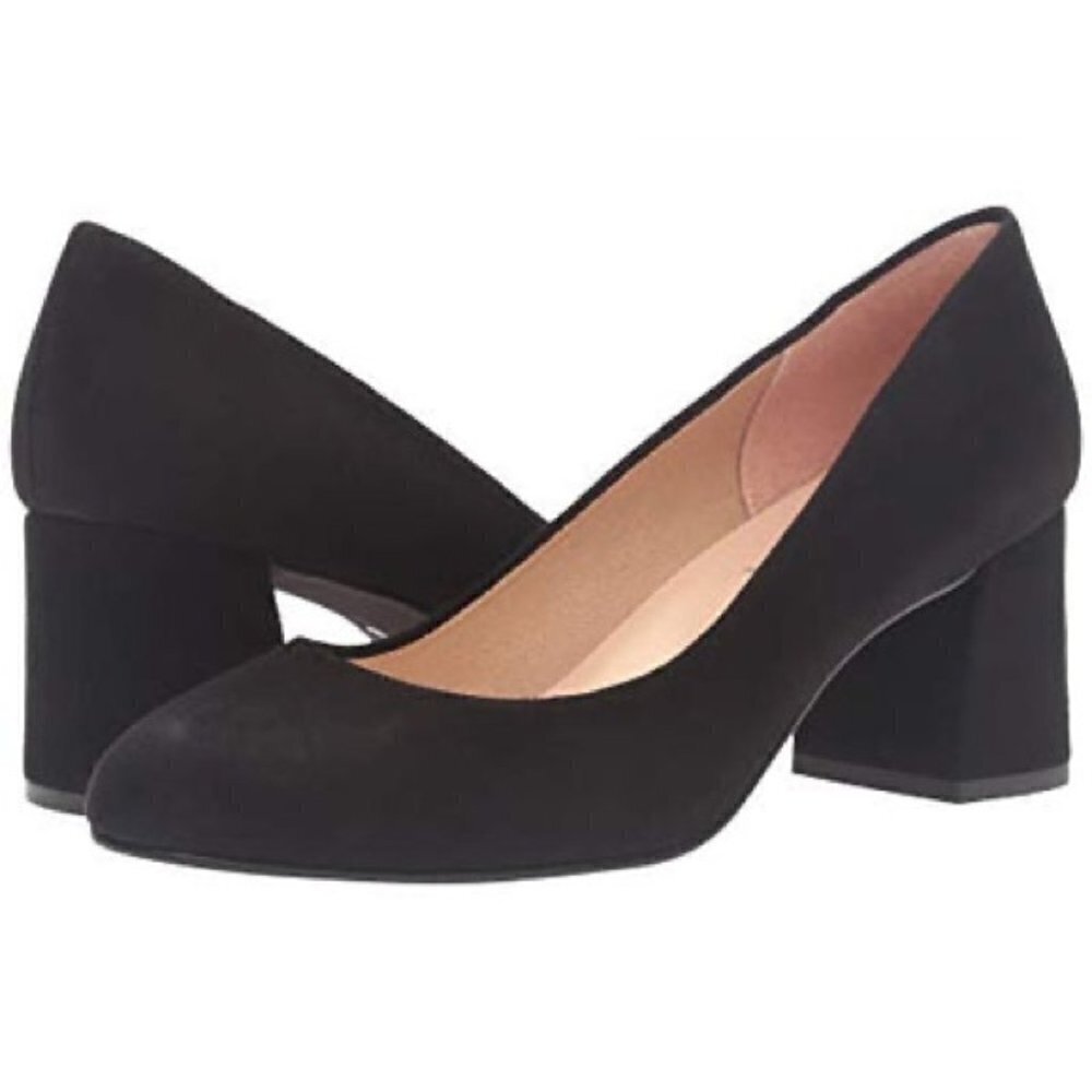 🆕 FRENCH SOLE Trance Black Suede 8 M BRAND NEW IN BOX